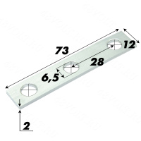 Перемычка 20, 25ah Topband 3 отверстия